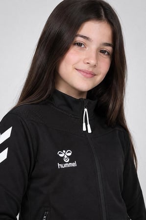Hummel Oregon Çocuk Kamp Eşofman Üstü Siyah