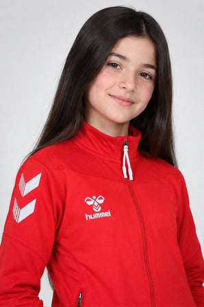 Hummel Oregon Çocuk Kamp Eşofman Üstü Kırmızı