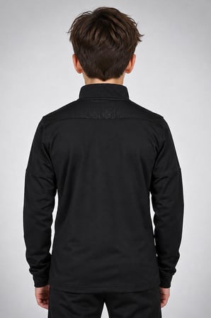 Hummel Oregon Çocuk Antrenman Eşofman Üstü Siyah
