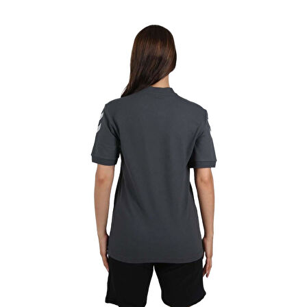 Hummel 912058 Armin Pamuklu Bebe Yaka Tişört Antrasit