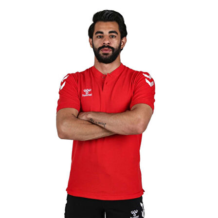 Hummel 912058 Armin Pamuklu Bebe Yaka Tişört Kırmızı