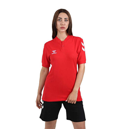 Hummel 912058 Armin Pamuklu Bebe Yaka Tişört Kırmızı
