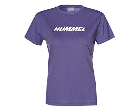 Hummel T-Te Elemental Logo Cotton Tee Kadın Günlük Tişört 912016-9963 Mor