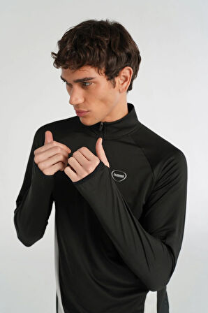 Hummel JASPER YARIM FERMUARLI SWEATSHIRT