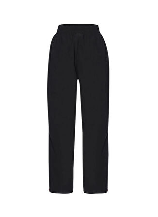 932207-2001 HMLLETIZIA PANTS Siyah Kadın Standart Bel Bol Kesim Baskılı Eşofman Altı