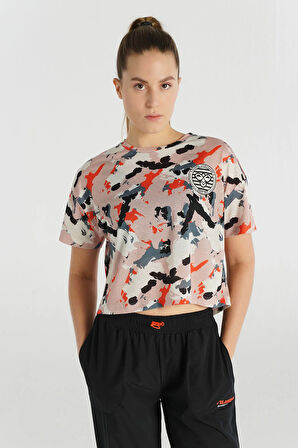 Hummel JOKER CROP KISA KOLLU TİŞÖRT