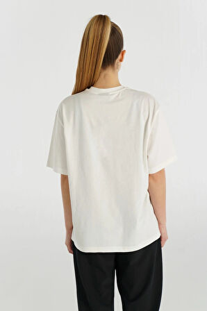 HUMMEL HMLNELL OVERSIZE t-shirt S/S KADIN KISA KOL t-shirt