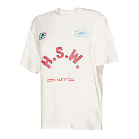 HUMMEL HMLNELL OVERSIZE t-shirt S/S KADIN KISA KOL t-shirt