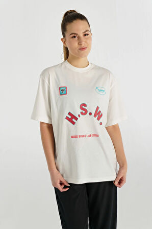 Hummel NELL OVERSIZE KISA KOLLU TİŞÖRT
