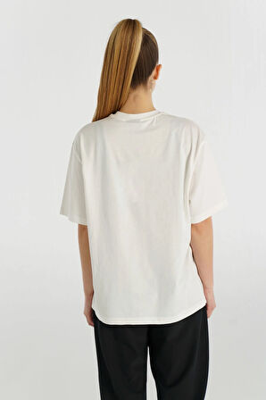 Hummel NELL OVERSIZE KISA KOLLU TİŞÖRT