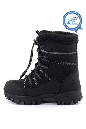 Pepino FK22-961C Patik Kız Çocuk Outdoor Bot Siyah