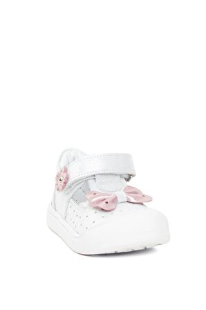 Minican NN İ 10 İlk Adım Kız Çocuk Hakiki Deri Casual Ayakkabı Gümüş