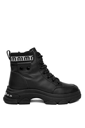 Guja 24K310-7 Kadın Sneaker Bot Siyah