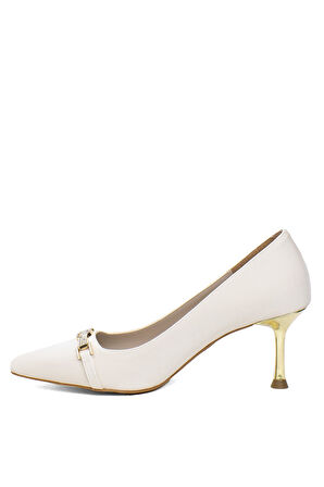 Miss Park Moda PM450 K305-2 Kadın Abiye Ayakkabı Ten