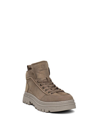 Lumberjack 101915139 4W Madley 4PR Erkek Hakiki Deri Düz Bot Kum Rengi