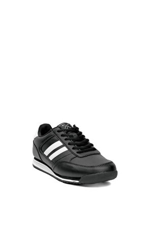 Kinetix 101814280 4W Tramor PU 4PR Erkek Klasik Sneaker Siyah