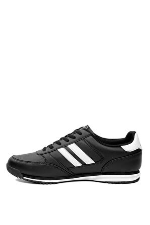 Kinetix 101814280 4W Tramor PU 4PR Erkek Klasik Sneaker Siyah