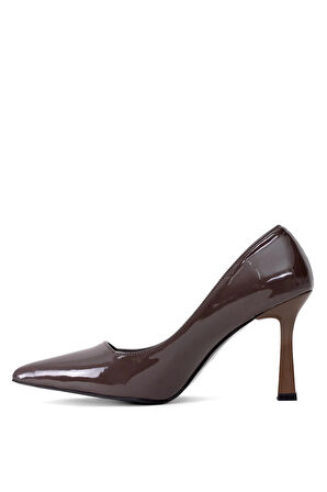 Elit Mst1383R Kadın Stiletto Kahverengi