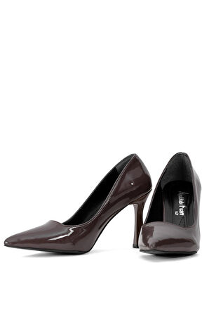 Elit Mst1383R Kadın Stiletto Kahverengi