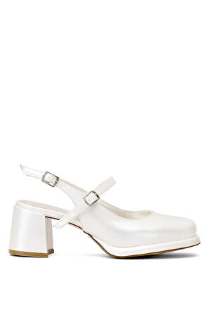 Elit PM559 K0300C Kadın Klasik Topuklu Ayakkabı Sedef