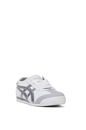 eTayger E-2008 Garson Casual Klasik Sneaker Beyaz - Gümüş