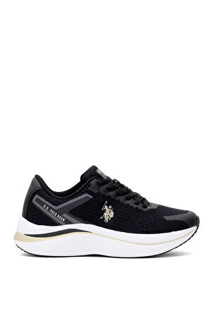 U.S. Polo Assn. 101949219 5M Genesis Wmn 5FX Kadın Koşu Ayakkabısı Siyah