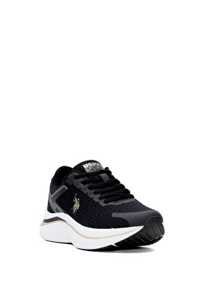 U.S. Polo Assn. 101949219 5M Genesis Wmn 5FX Kadın Koşu Ayakkabısı Siyah
