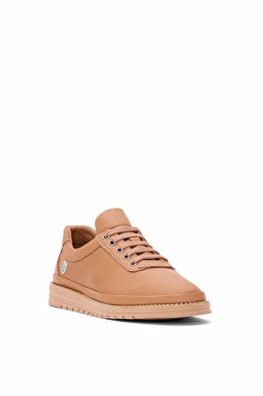 Mammamia D25YA-705 Kadın Hakiki Deri Casual Ayakkabı Taba