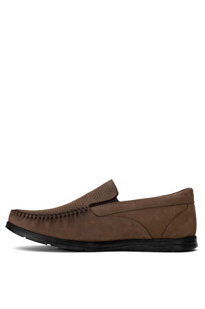 Elit 25YNbl1050N Erkek Hakiki Deri Casual Ayakkabı Taba