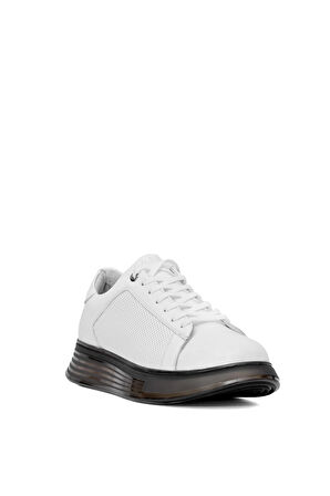 Elit 25YNbl5005C Erkek Hakiki Deri Casual Ayakkabı Beyaz