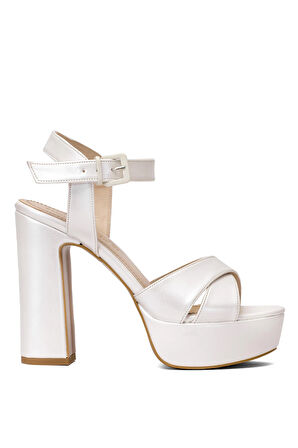 Elit PM08 K2023-1C Kadın Platform Ayakkabı Sedef