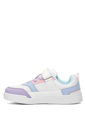Kinetix 101943039 5P Found F 5FX Filet Kız Çocuk Klasik Sneaker Beyaz - Yeşil