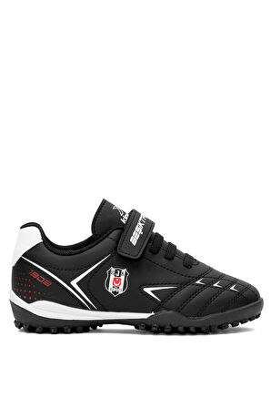 Kinetix 101945386 5P Kero BJK TF F 5FX Filet Erkek Çocuk Halı Saha Ayakkabısı Siyah