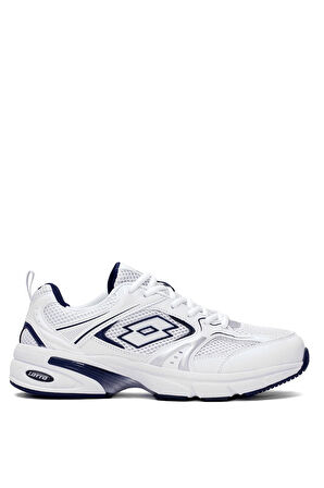 Lotto 101938214 5M Athens 5FX Erkek Klasik Sneaker Beyaz - Lacivert