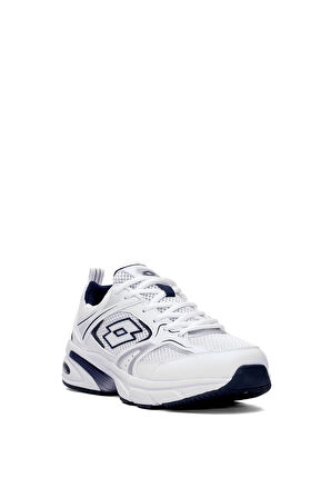 Lotto 101938214 5M Athens 5FX Erkek Klasik Sneaker Beyaz - Lacivert