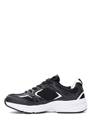 Lotto 101938215 5M Athens 5FX Kadın Klasik Sneaker Siyah - Beyaz