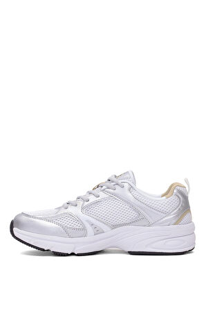 Lotto 101938216 5M Athens 5FX Kadın Klasik Sneaker Beyaz - Gümüş