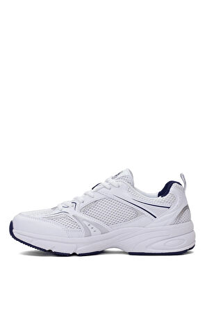 Lotto 101938217 5M Athens 5FX Kadın Klasik Sneaker Beyaz - Lacivert