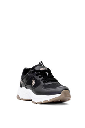 U.S. Polo Assn. 101938183 5M Sorley 5FX Kadın Klasik Sneaker Siyah