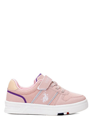 U.S. Polo Assn. 101946384 5P Esse JR 5FX Patik Kız Çocuk Yürüyüş Ayakkabısı Pudra