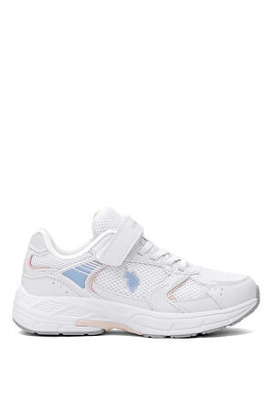 U.S. Polo Assn. 101946478 5I Felix JR 5FX Filet Kız Çocuk Yürüyüş Ayakkabısı Beyaz