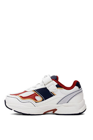 U.S. Polo Assn. 101946618 5P Supole 5FX Filet Erkek Çocuk Yürüyüş Ayakkabısı Beyaz
