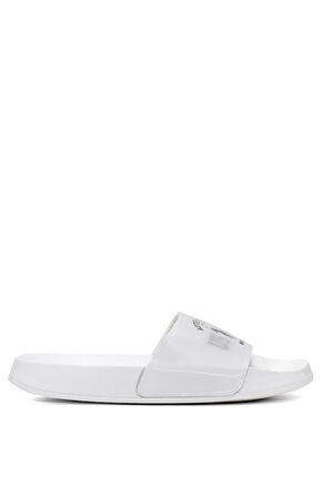 U.S. Polo Assn. 101984308 5M Arwen 5FX Kadın Düz Terlik Beyaz