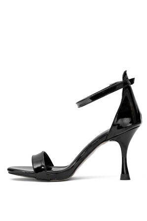 Elit PM309 K660R Kadın Klasik Topuklu Ayakkabı Siyah