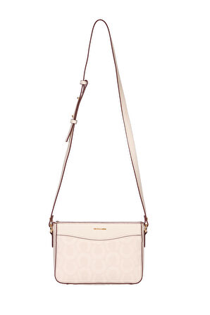 U.S. Polo Assn. US25167 Kadın Çapraz Çanta Krem