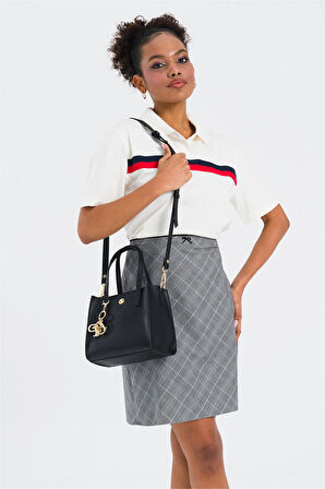 U.S. Polo Assn. US25187 Kadın Çapraz Çanta Siyah