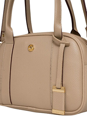U.S. Polo Assn. US25191 Kadın Çapraz Çanta Bej