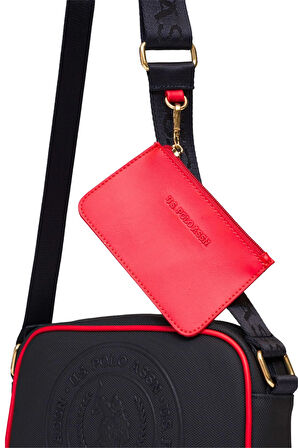 U.S. Polo Assn. US25275 Kadın Çapraz Çanta Lacivert - Kırmızı
