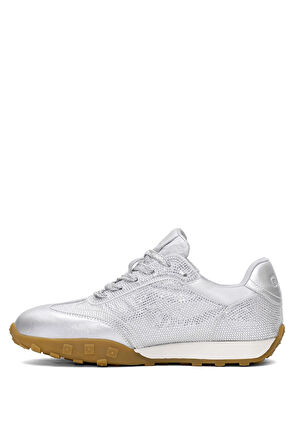 Guja 25Y318 Kadın Taşlı Casual Ayakkabı Gümüş