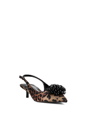 Beety 25BY60.5320T Kadın Klasik Topuklu Ayakkabı Leopar